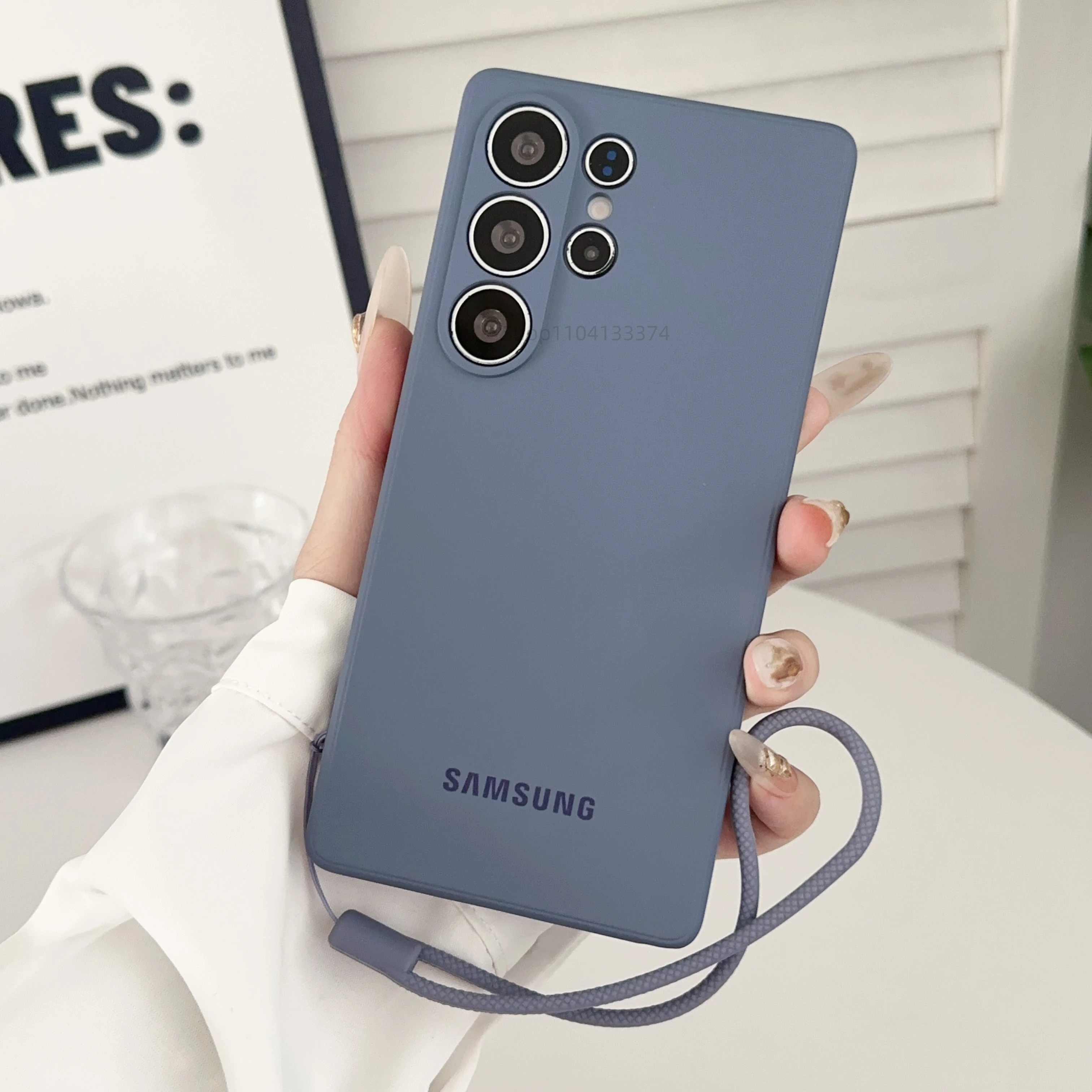 Premium Ultra Slim Liquid Silicone Soft Phone Case Cover