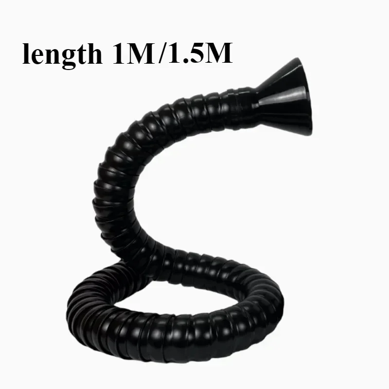 ระบบดูดควันแบบอุตสาหกรรมท่อระบายไอเสียแบบยืดหยุ่นยาว1เมตรท่อดูดไม้ไผ่ดูดควันแบบดูดควัน 1