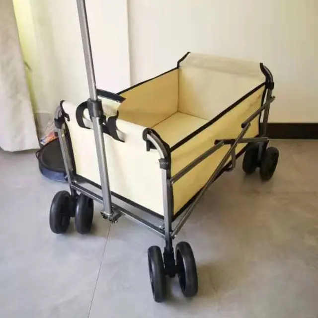 Északi Kültéri Kempingkocsik Otthoni Kerti Szekerek Összecsukható Kocsi Kert