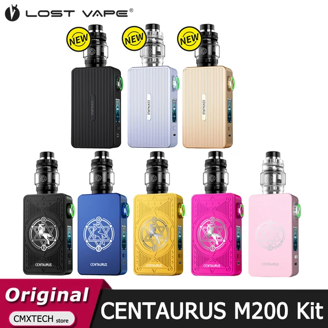 Verloren Vape Centaurus M200 Kit 200W Box MOD 5ml Centaurus Unter Ohm Tank UB Max X1 X3 spule Elektronische Zigarette Verdampfer_Original Verloren Vape Centaurus M200 Kit 200W Box MOD 5ml Centaurus Unter Ohm Tank UB Max