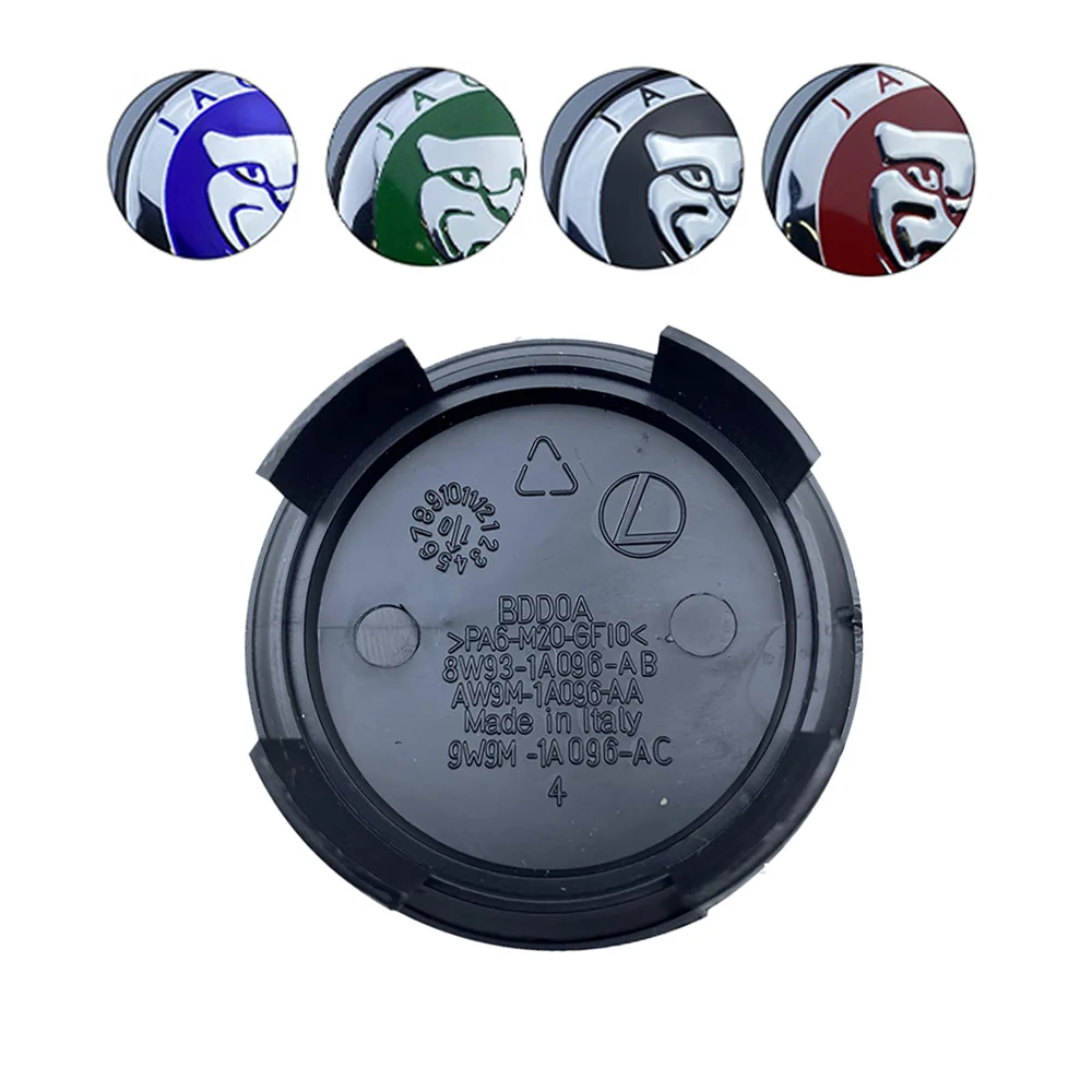 4Pcs 58mm Car Wheel Center Hub Caps Covers for Jaguar XF XJ S XJ 6 X