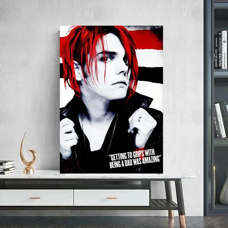 My Chemical Romance Canvas Art: Iconic Rock Band Poster