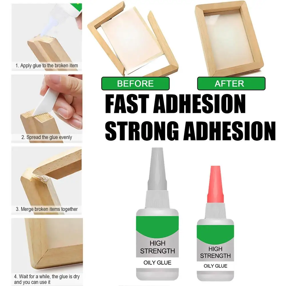 50ML Multifunction Uniglue Universal Super Glue Strong Plastic Glue For Resin Ceramic Metal With Adhesive Power PVC G7X9