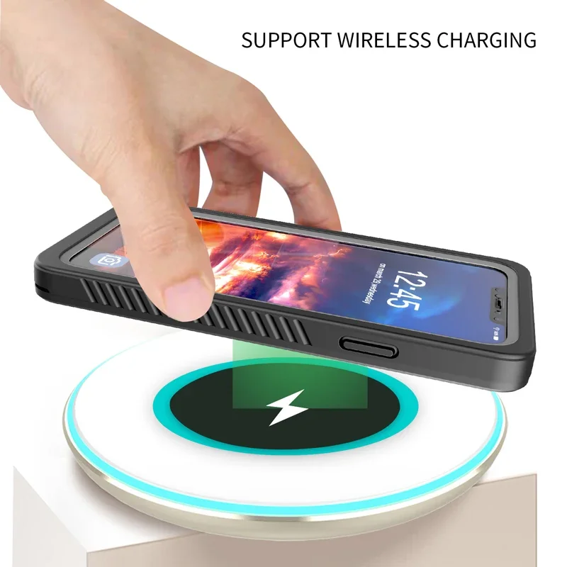 IP68 Waterproof Case for iPhone with Screen Protector