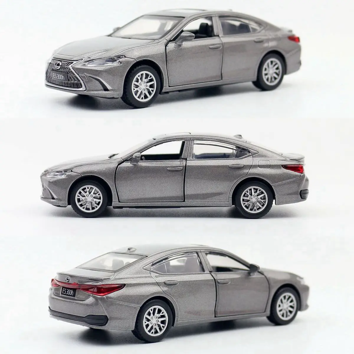 1/43 Lexus ES300h Toy Car Diecast Miniature Metal Model Pull Back Doors Openable Educational Collection Gift for Kid Match Box 2