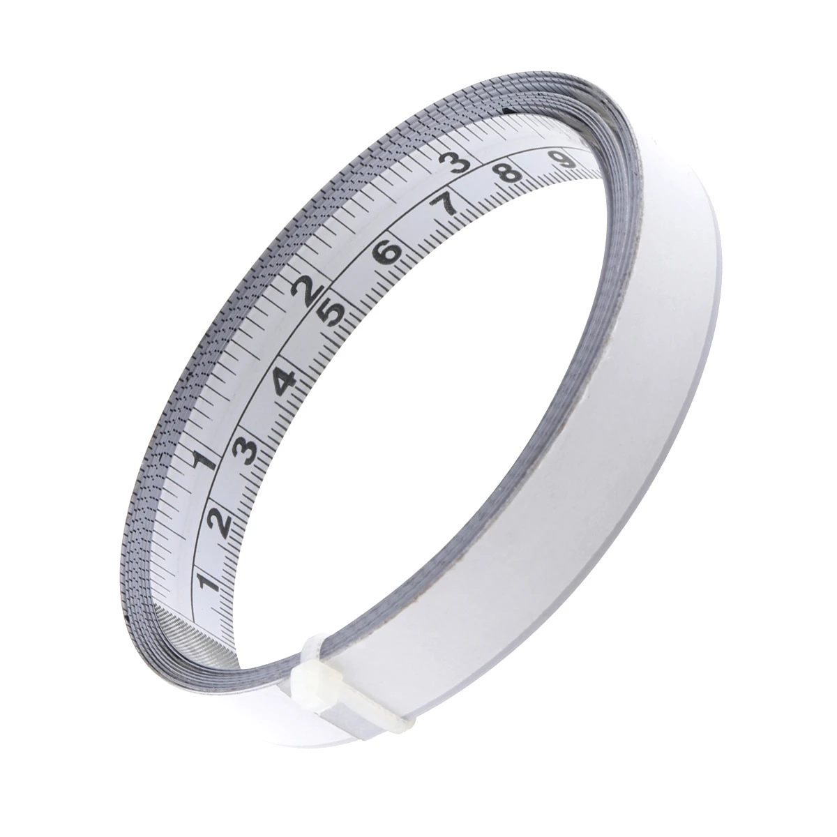 200cm Selfadhesive Measuring Tape Steel Workbench Ruler Mm/inch Left