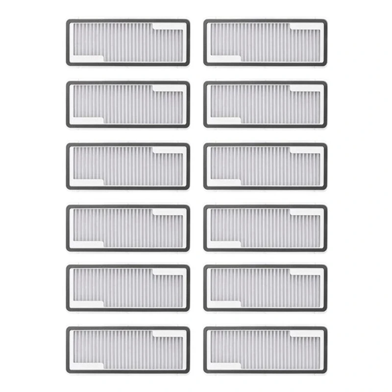 12 Pezzi Per Narwal J4 / J4 Lite Robot Aspirapolvere Filtro Hepa Ricambi Accessori