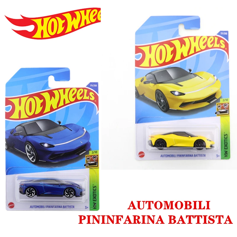 2023-108 2022-171 Hot Wheels Automoci Pininfarina Battista Mini Alloy Coupe 1/64 Metallo Diecast Model Car Giocattoli Per Bambini Regalo