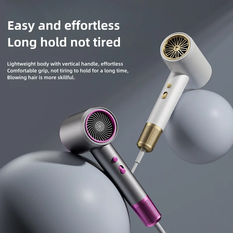 2025  High-Speed Hair Dryer EU/US/UK Plug, High-Power Quick Drying, Low Noise Reduction, Dedicated Hair Salon For Home Use 4