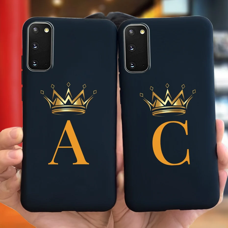 Per Samsung Galaxy S20 5G S20 + S 20 Fe Custodia Per Telefono Fashion Letter Cover Morbida In Silicone Tpu Per Samsung S20 S 20 Plus 5G Funda
