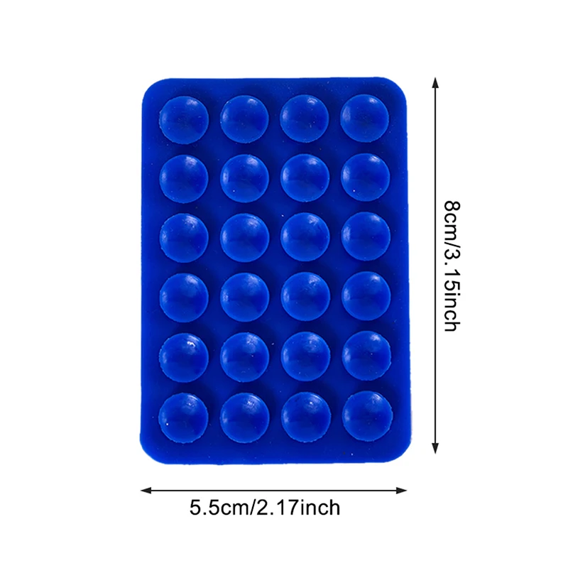 Silicone Suction cup Pad For Mobile Phone Fixture Suction Cup Backed Adhesive Silicone Rubber Sucker Pad For Fixed phone suction cup