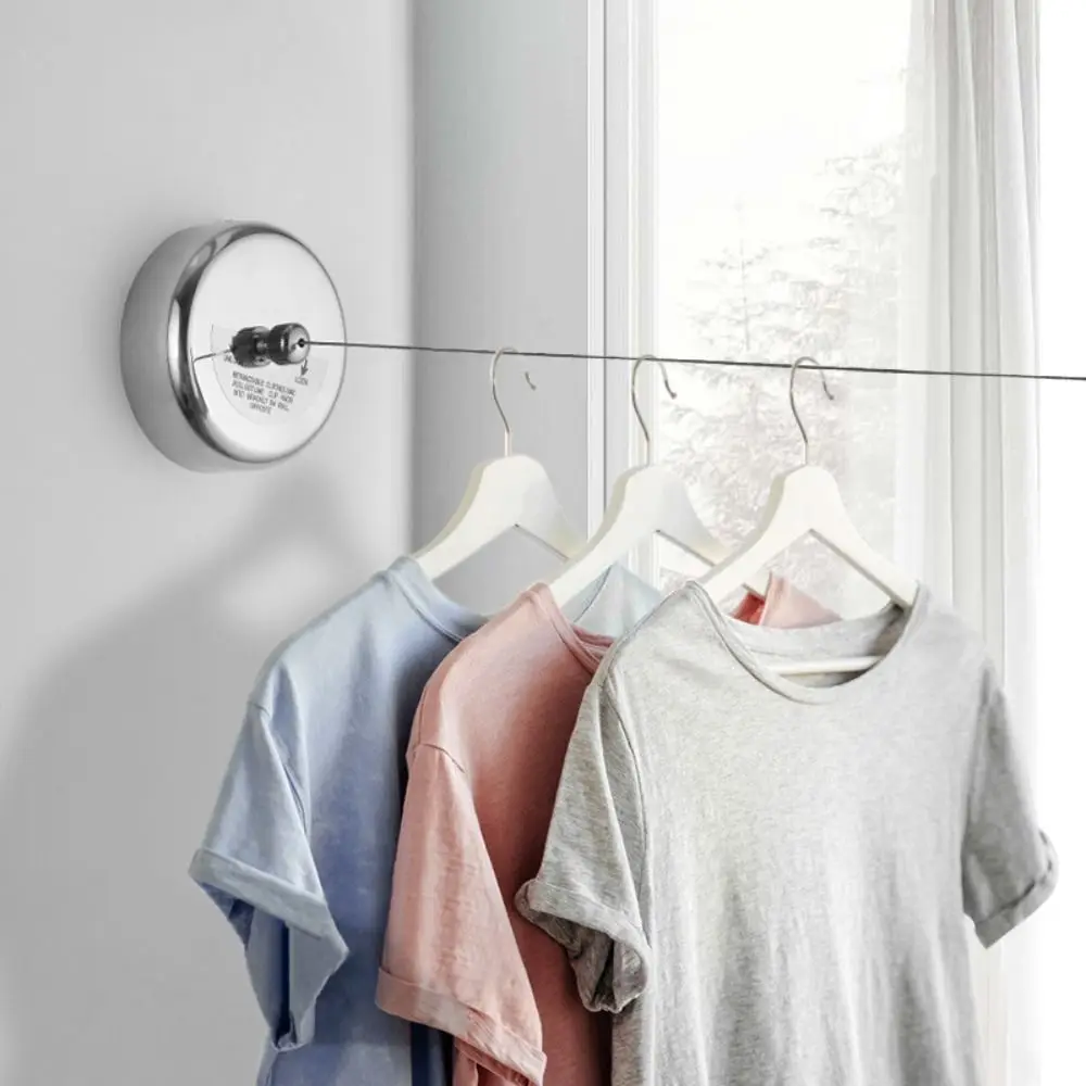 

Durable Drying Balcony Adjustable Stainless Steel Rope Nylon Steel Wire Quilt Rop Clothes Drying Artifact Clothesline