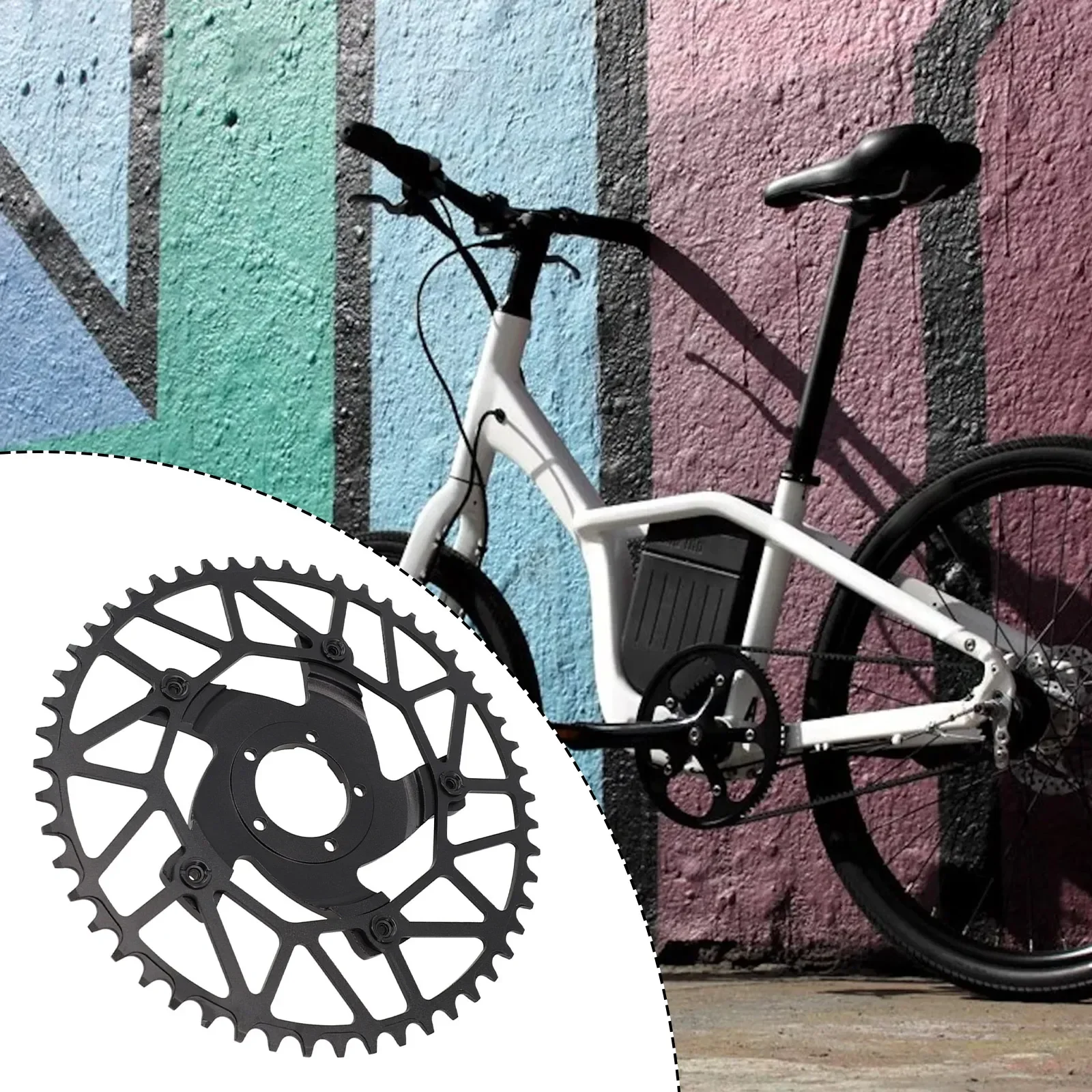 BAFANG BBSHD/M625 미드 드라이브 모터용 Ebike 체인링, 전기 자전거 액세서리 부품, 블랙, 1X, 40T, 42T, 44T, 1000W