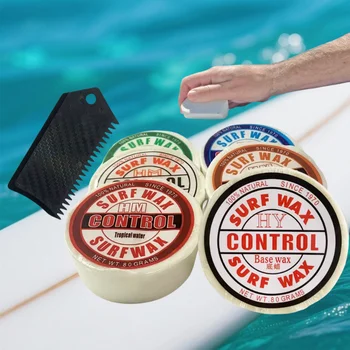 Surfboard Wax with Comb 1