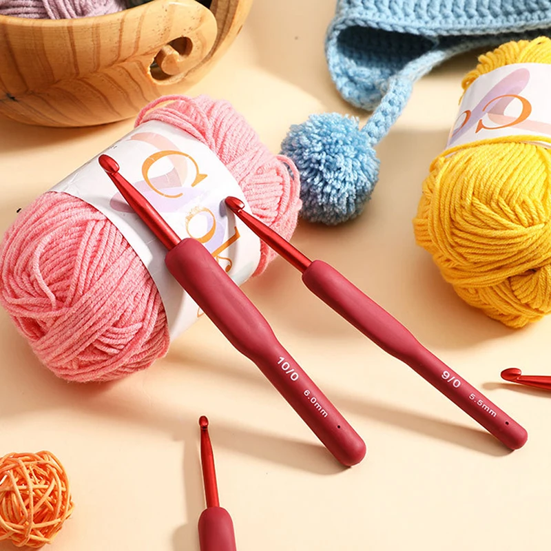 Lot de 41 Aiguille Crochet Tricot Kit Crochet à Tricoter Poignée