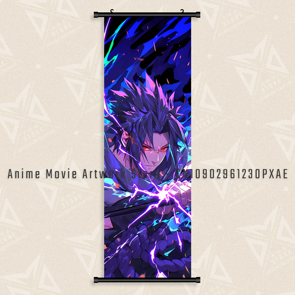Naruto Anime Wall Art Canvas - Hatake Kakashi Home Decoration Mural