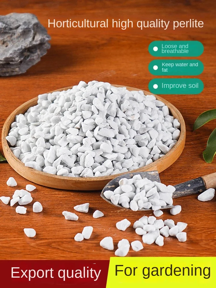 

500/1kg/1.96kg 2-10MM Hard Perlite Large Particle Expanded Vermiculite Plant Material for Orchid Cultivation. Nutrient Soil