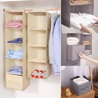 Cabinet Organizer Hanging underwear finishing storage closet wardrobe storage rack shelf storage box drawer box 1