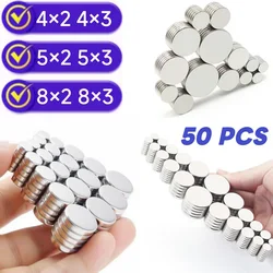 Versatile Decorative Magnets for Home and DIY Projects (4x2 - 50pcs)