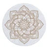 New Indian Mandala Round Beach Towel Microfiber Water Absorbent Bath Towels Bohemian Printed Tapestry with Tassel 1