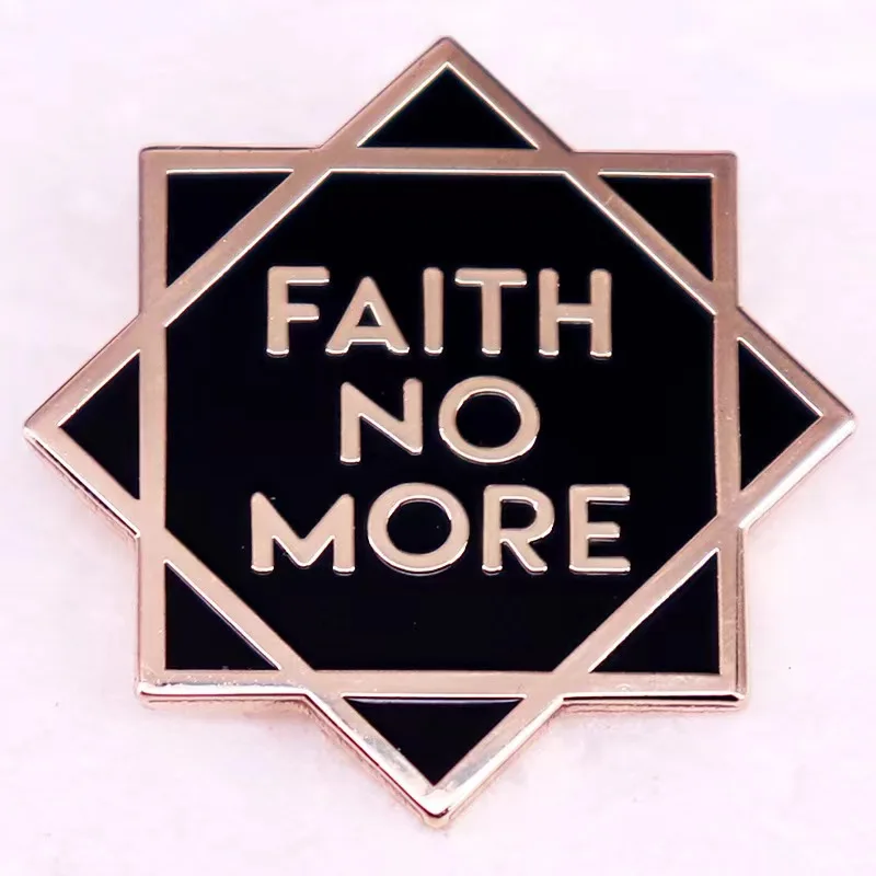 Rock Band Enamel Pin - Music Logo Badge Fashion Jewelry Gift