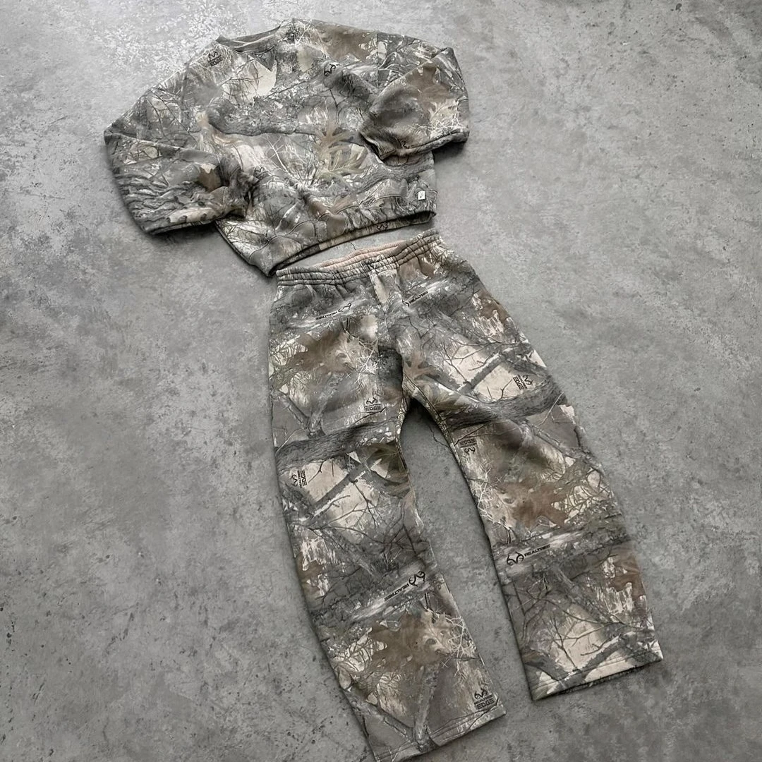 Shooting Game ARC Raiders Logo Hoodie Jogger Pants Two