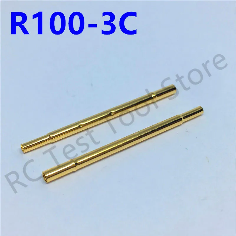 20 Or 100PCS R100 Series PCB Test Probe Receptacle Pogo Pin Connection Socket R100-2S 4S 2W 4W Spring Test Pin P100-B P100-B1 image 5