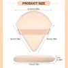 5/10/50Pcs Velvet Cosmetic Powder Puff Makeup Sponge Puff Dry Use Triangle Women Soft Smooth Beauty Washable Face Makeup Tools 5
