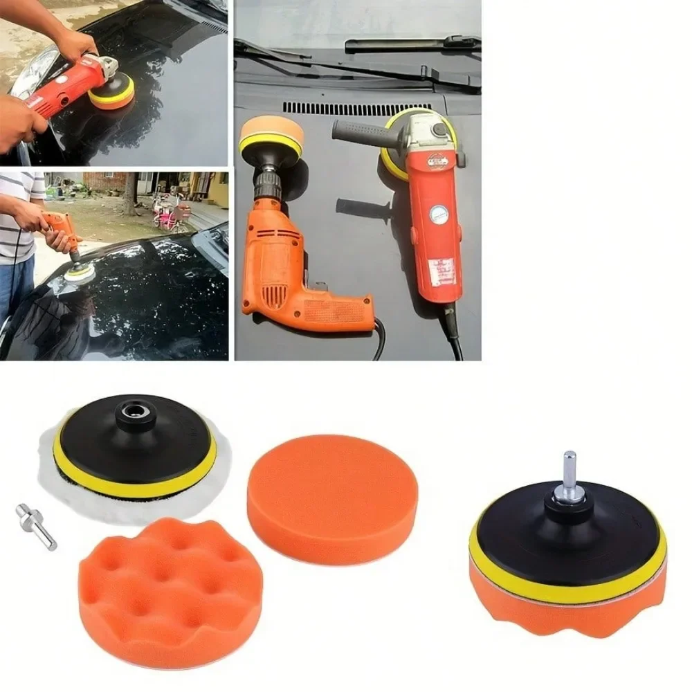 11Pcs Kit 3-Inch ing Pad Car Foam Drill Sponge Wool Polishing Pads Car er Polisher for Sanding, Waxing, Sealing Glaze