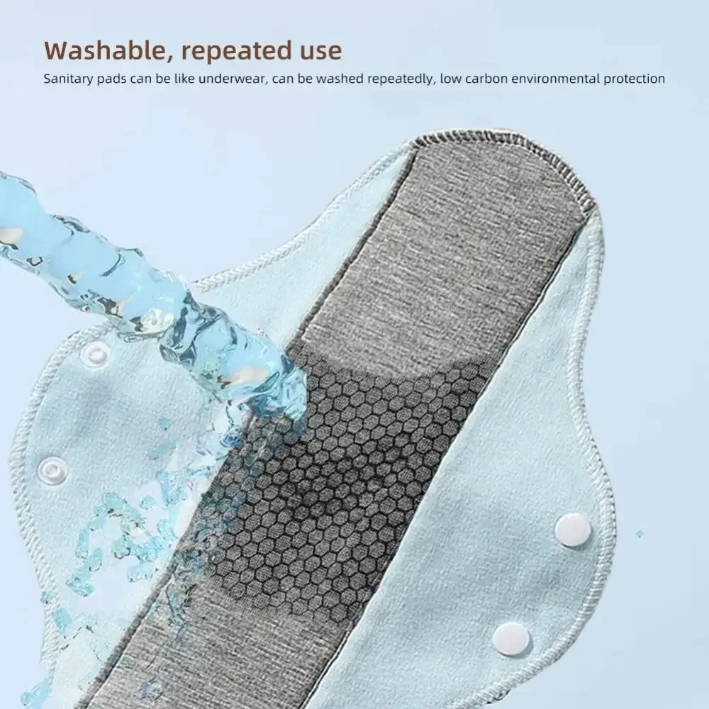 Reusable Non-Slip Soft Cotton Adult Hygiene Pad for Menstrual and Urine Leakage Protection