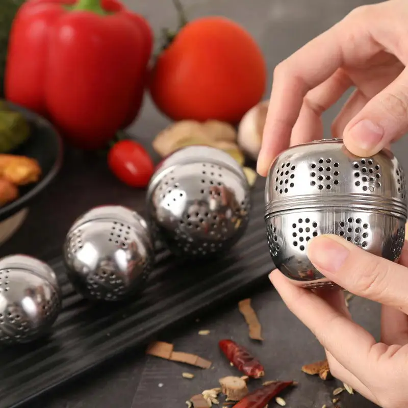 2 Infusori Per Tè In Acciaio Inox 304 - Palline Filtranti Per Tè Sfuso, Spezie E Infusi - Regalo Per Amanti Del Tè