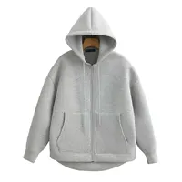 MUJER Zip up Hoodies Women Autumn Hooded Sweatshirt Woman Long Sleeve Oversized Women's Sweatshirts Zip Hoodie Women Jackets - Image 2