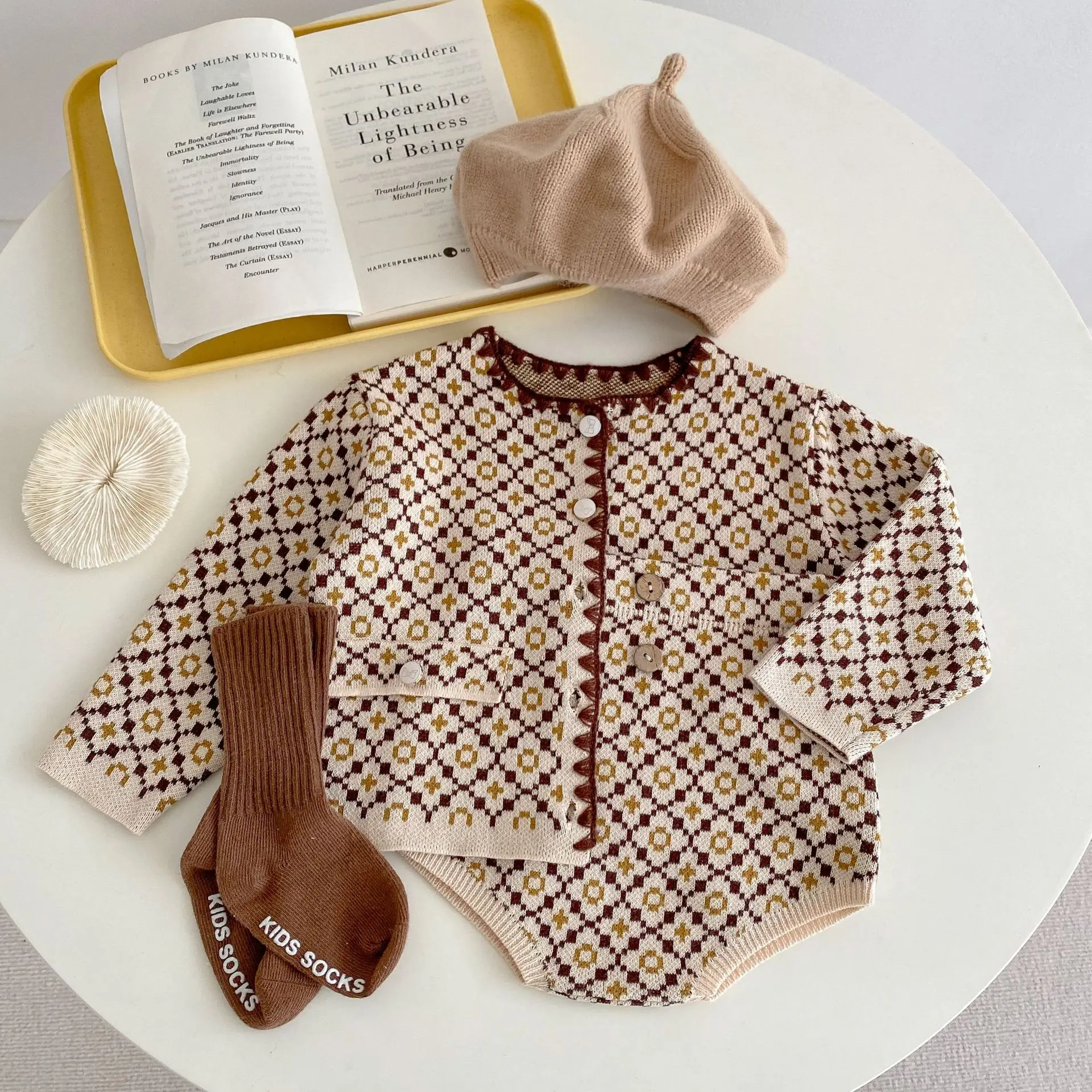 misha & puff ニットロンパース 18-24m Misha&Puff ニットロンパース 18-24M（ロンパース | Misha&Puff