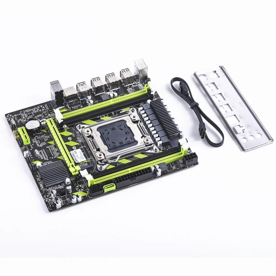 Envinda X79 Placa-mãe Lga 2011 Usb2.0 Sata3 Suporte Reg Memória Ecc e Processador Xeon e5 4ddr3 Pci-e Nvme M.2 - Imagem 4
