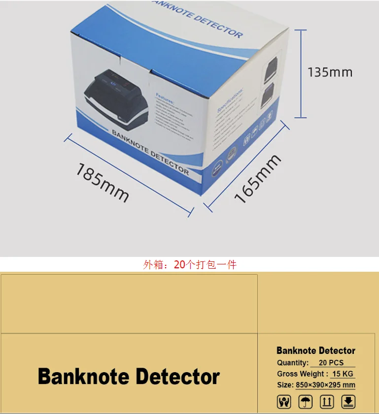 Money Counter Counterfeit Bill Detector Automatic Money Detection By UV MG IR Im