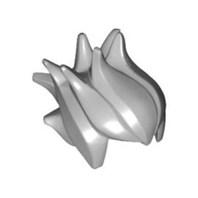 10Pcs Moc Brick Parts 62699 Hair Spiked Top Compatibile Building Block Particella Fai Da Te Assmble Kid Puzzle Brain Toy Regalo Di Compleanno