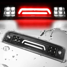 

Fit for Dodge RAM 1500 2500 3500 2009-2018 Car LED Smoke Third Brake Cargo Light High Mount Stop Lamp Turn Signal Backlight