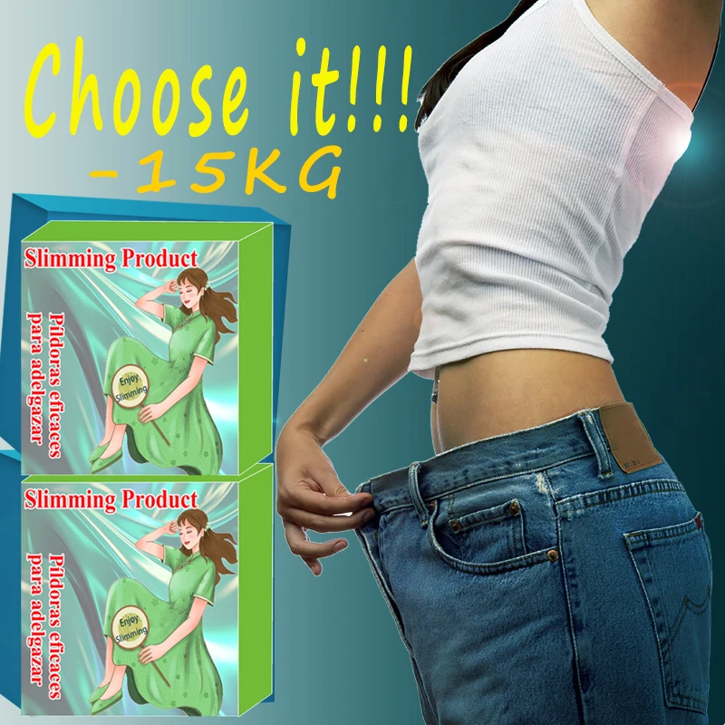 Best Month Fast Loss Weight, Powerful Burn Fat Products Detoxify Clean Colon Slimming Beauty Health