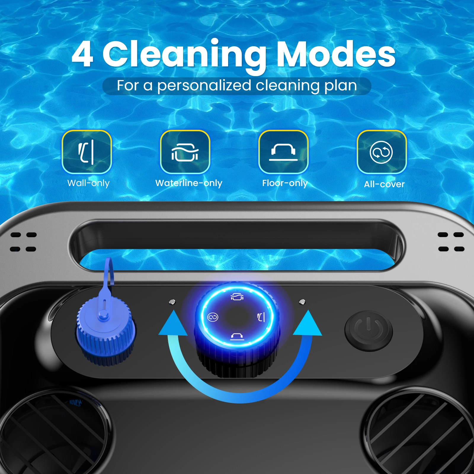 TASVAC Automatic Cordless Robotic Pool Cleaner 3