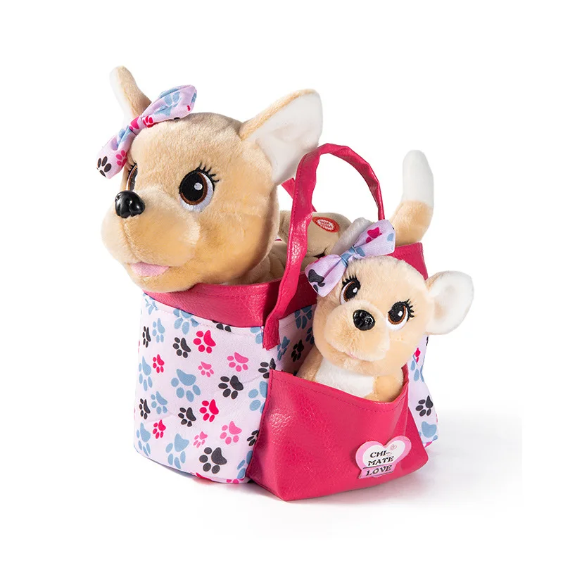 Robot Dog Toy Electronic Plush Puppy Walk Bark Sing Songs Music Animal Leash Controled Electric Pet For Kids Birthday Gift 3