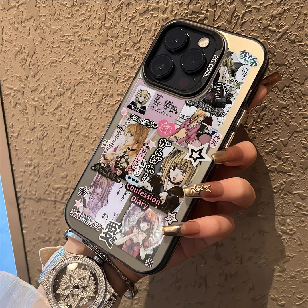 Death Note Misa Amane Anime Art Phone Case - Stylish Protective Back Cover