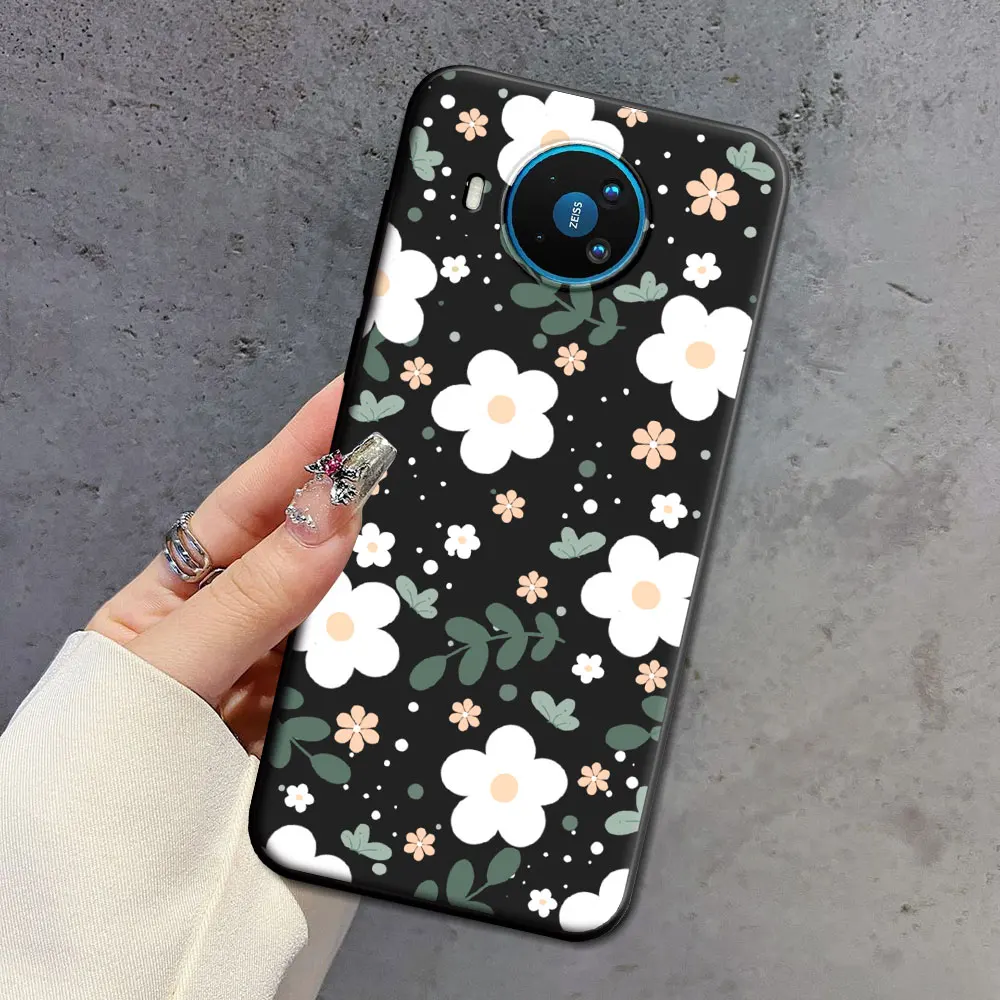 Floral Soft Silicone Cartoon TPU Luxury Phone Case - Fashion Back Cover