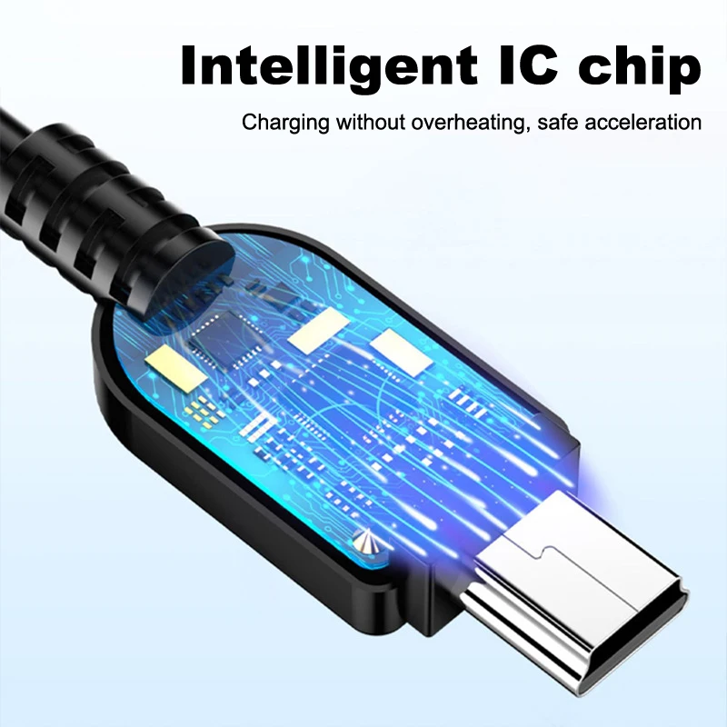 Durable 0.8M Mini USB Data Transfer Cable