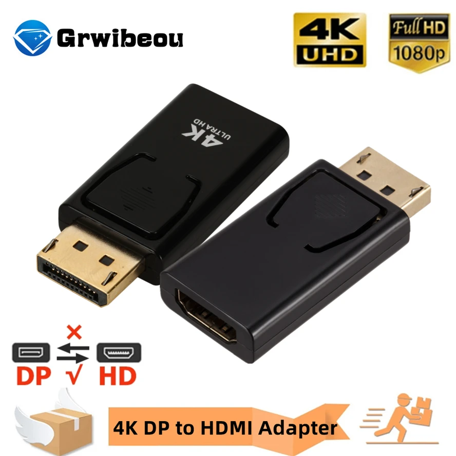 ROLINE DisplayPort/HDMI Adapter, v1.4, HDR 10, DP Male