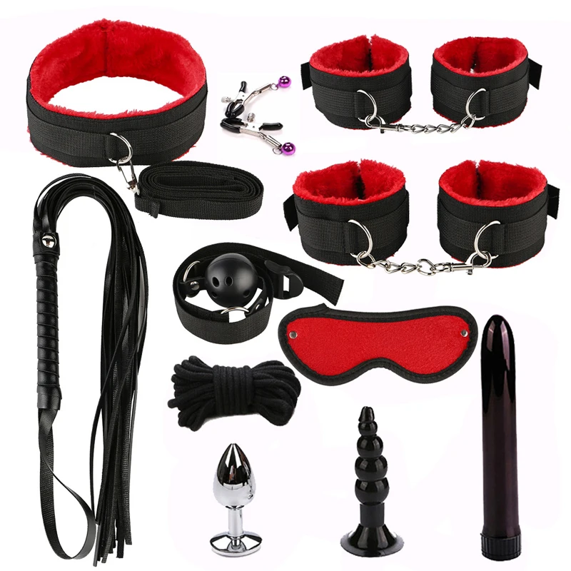 Tanio Ruswi 8-11 sztuk zabawki erotyczne dla par Nylon BDSM Sex Bondage
