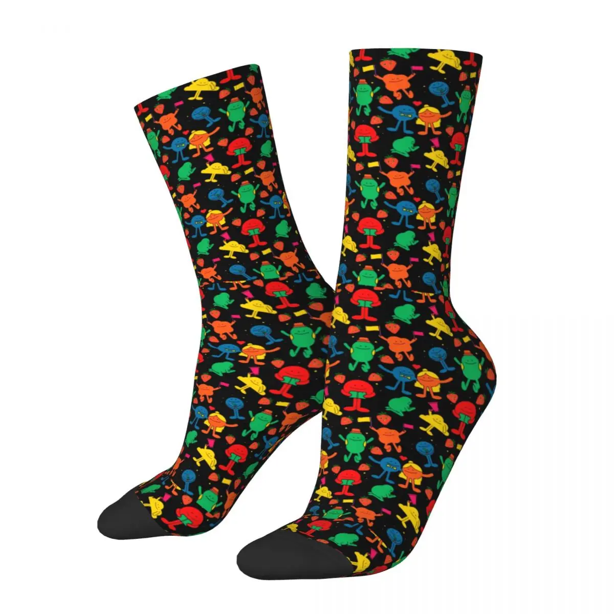 

Male Men Socks Casual Retro Cartoons Rugrats 80S Cartoon Rockos Life Sock Graphic Women's Socks Spring Summer Autumn Winter