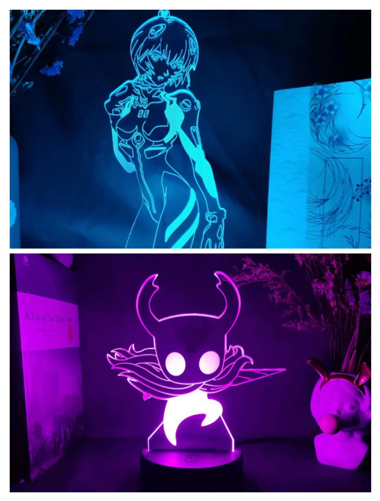 Customer Requirements Led Acrylic Light 1 Optional Lamp Base And 2