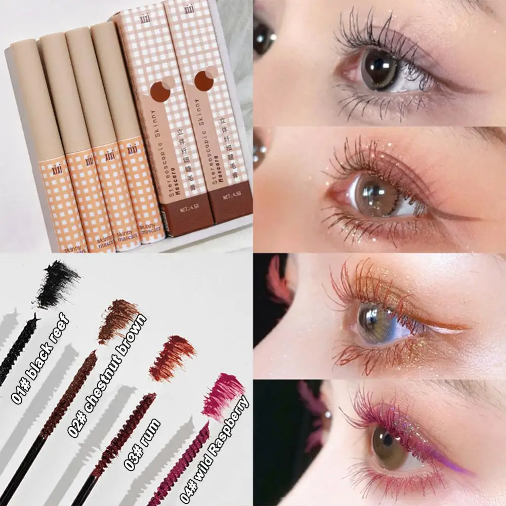 

Colorful Curling Instantly Lengthens Waterproof Celebrity Makeup Trends Extension Eyelash Curling Water-resistant Dramatic