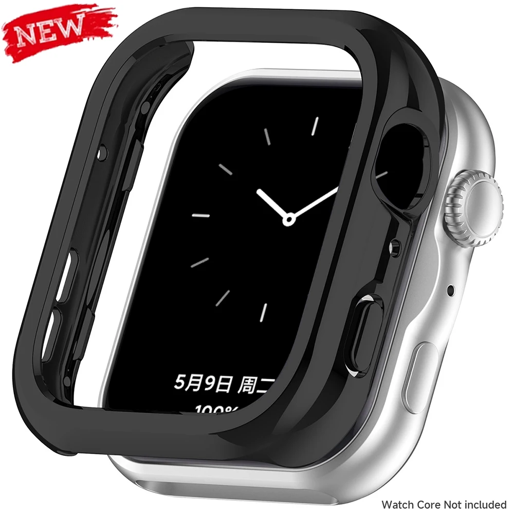 Sleek Hollow Out Protective Bumper Frame - Hard PC Case Cover