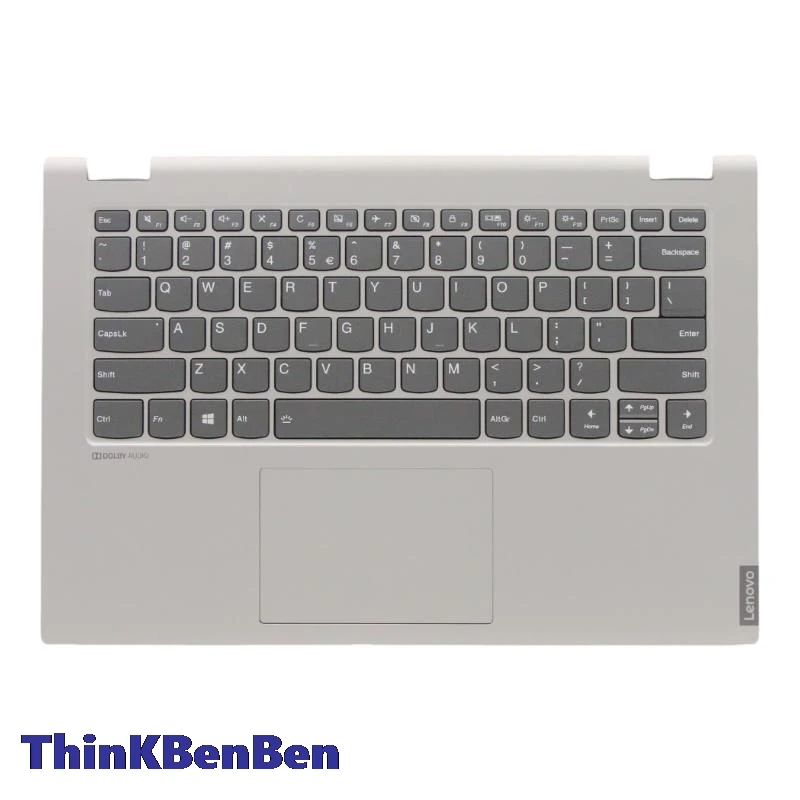 

Английская клавиатура с подсветкой, английская раскладка, верхний корпус, подставка для рук, чехол для Lenovo Ideapad C340 14 IAP IML IWL Flex-14 5CB0S17478